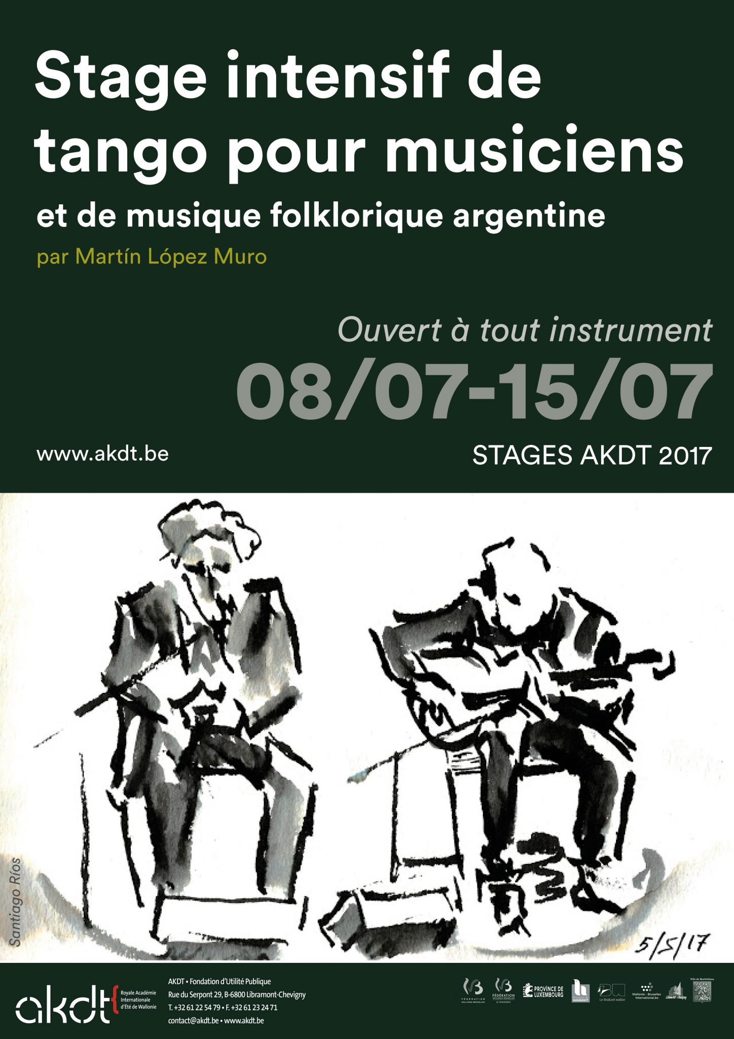 Tango Workshop for musiciens @ Akdt Neufchateau | Waals Gewest | België